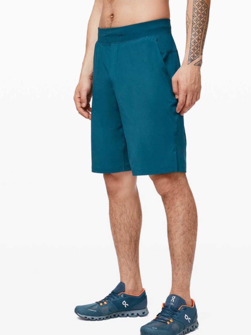 Lululemon T.H.E. Short 11" *Linerless Bermuda Teal Size small